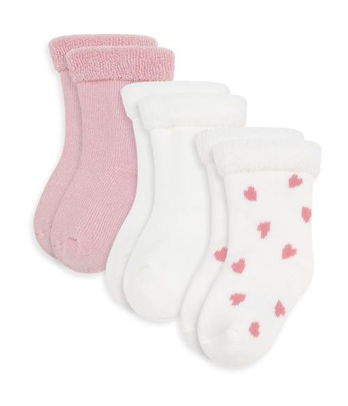 Petit Bateau 3-Pair Baby Socks Variante 1 Variante 1 15-18 EU  Creme  15-18 EU  Piger