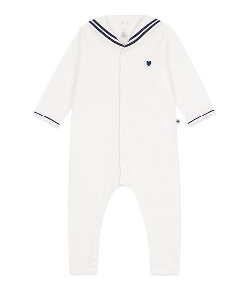 Petit Bateau Baby Sleepsuit Marshmallow Marshmallow 18 Months  Hvid  18 måneder  Drenge, Piger