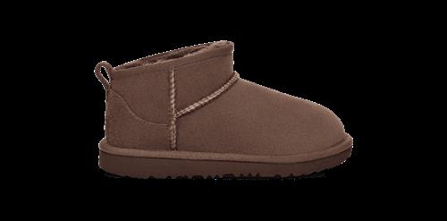UGG Classic Ultra Mini Sko Burnt Cedar  Burnt Cedar-32.5 EU  Brun  32.5 EU  Drenge, Piger