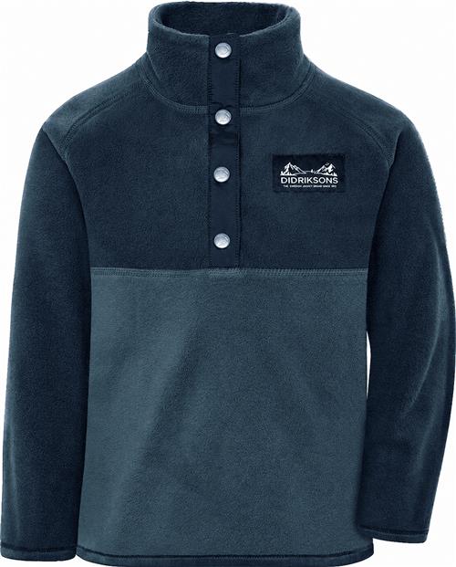 Didriksons Monte Kids Half Bu 6 Mountain Blue Mountain Blue 100 cm  Blå  100 cm  Drenge, Piger