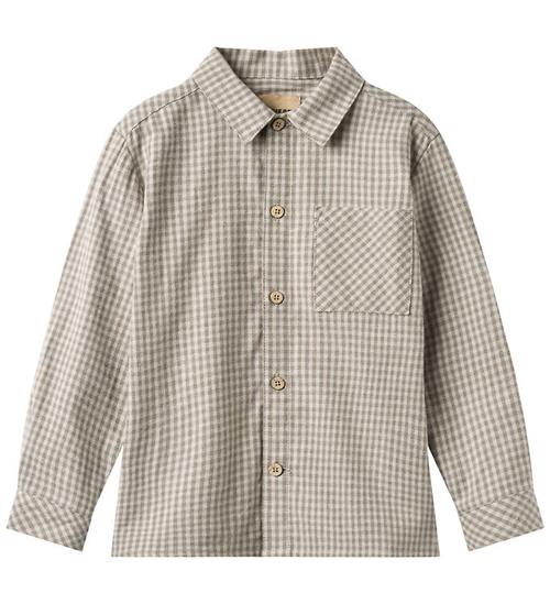 Wheat Skjorte - Oscar - Greybrown Check
