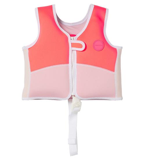 SunnyLife Svømmevest - Melody the Mermaid - 1-2 år - Neon Strawb