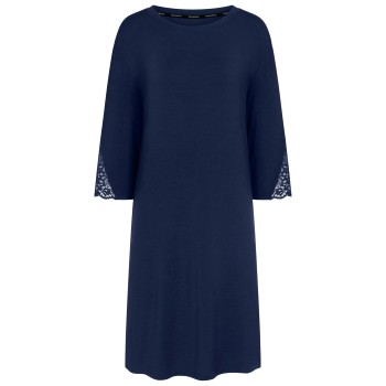 Triumph Amourette NDK LSL Nightdress Marineblå modal fibre 42 Dame