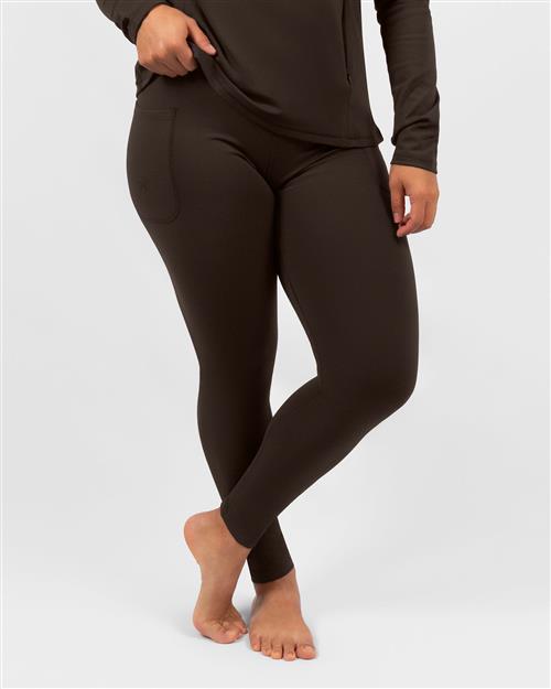 Bea Mocha Brown Winter Leggings