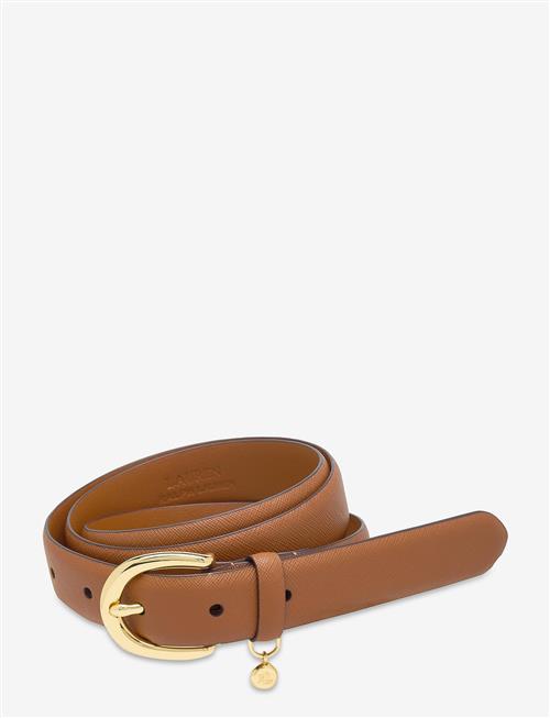 Lauren Ralph Lauren | Charm Crosshatch Leather Belt | M
