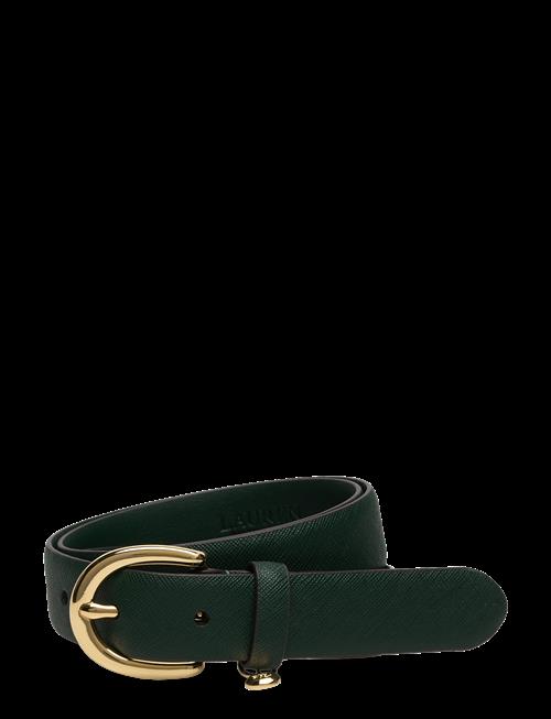 Lauren Ralph Lauren | Charm Crosshatch Leather Belt | XS