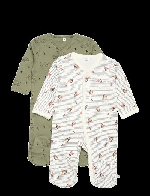 Pippi | Nightsuit W/F -Buttons 2-Pack | 92