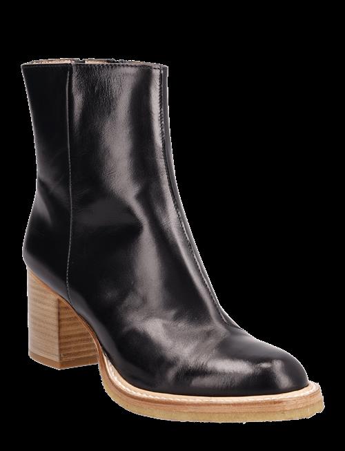 ANGULUS | Bootie - Block Heel - With Zippe | 42