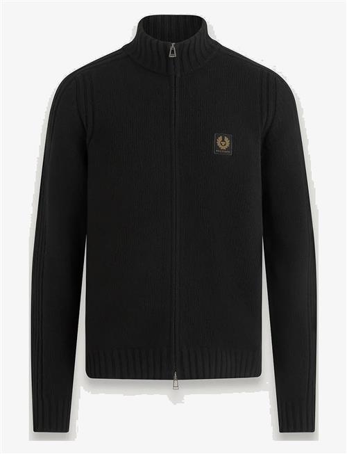 Belstaff | Watch Zip Cardigan Black | XL