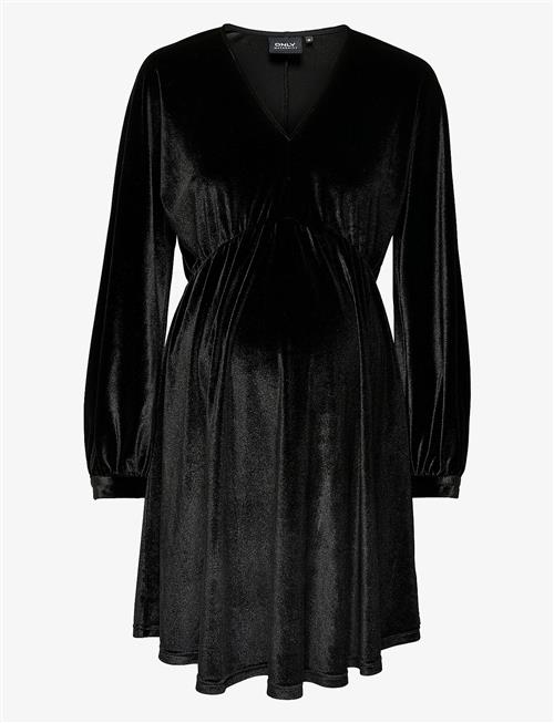 Only Maternity | Olmesme Life Ls Velour Dnm Dress | XL
