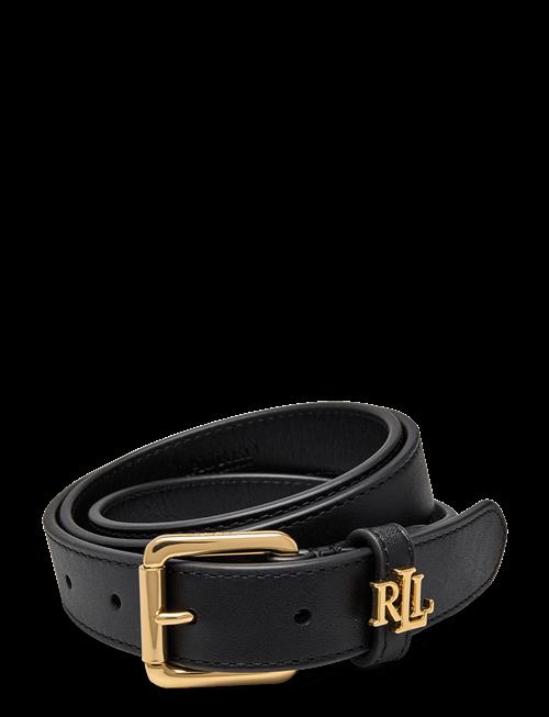 Lauren Ralph Lauren | Logo-Keeper Leather Skinny Belt | S
