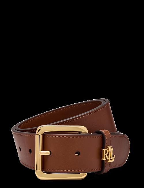 Lauren Ralph Lauren | Natural Smth Leathr-Logo Keeper-Blt | XL