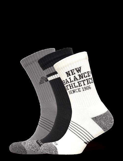 New Balance | Active Graphic Crew Socks 3 Pack | S