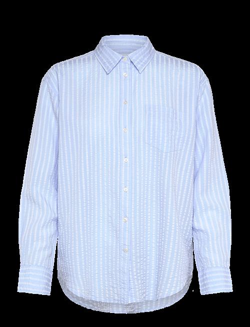 Gant | Rel Tonal Striped Seersucker Shirt | 44