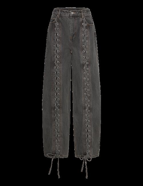 ROTATE | Denim Laced Leg Pants | 27