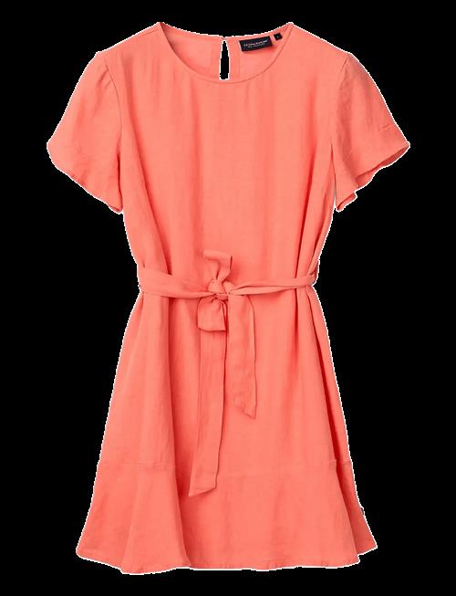 Lexington Clothing | Belted Linen Dress | L