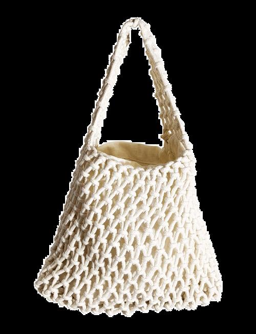 Pipol's Bazaar | Maria Net Bag White | ONE SIZE