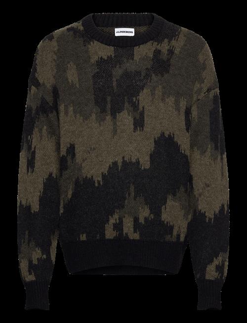 J. Lindeberg | Nate Graphic Jacquard Knit | L