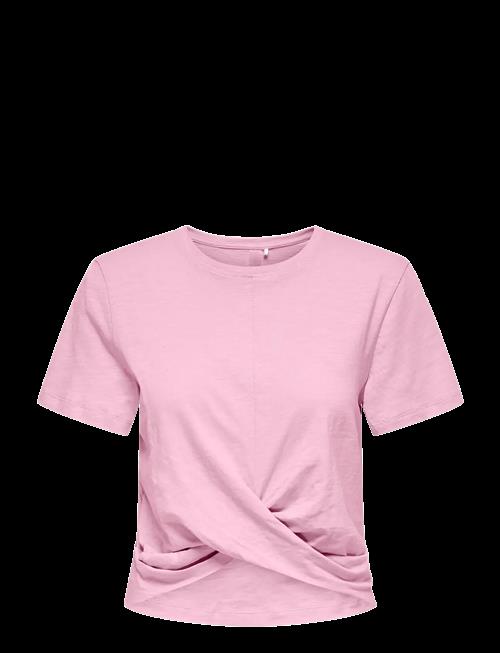 Only Play | Onpcute On Ss Crop Knot Jrs Top | M