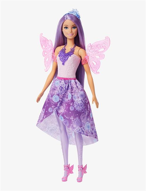 Barbie | Doll Fantasy Fashion Pack With Accessories Including Mermaid Tail, Fairy Wings, & Necklaces | ONE SIZE