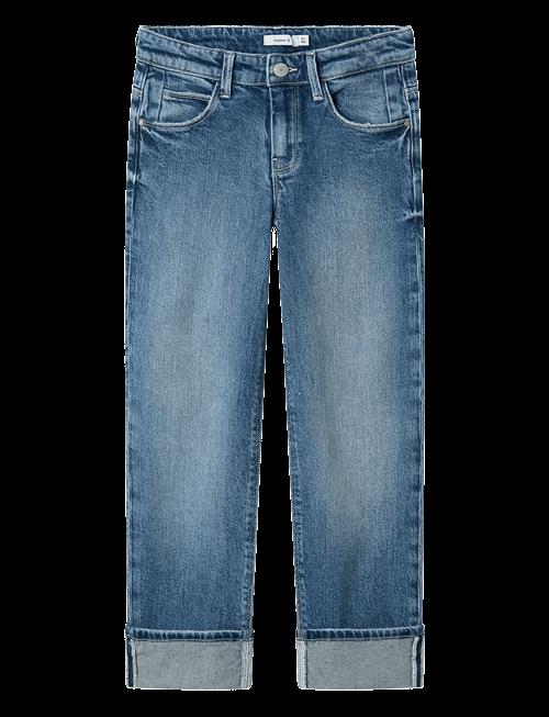 name it | Nkfrose Straight Fold Jeans 4224-Az Noos | 152
