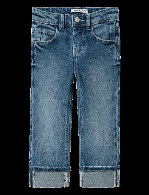 name it | Nmfrose Straight Fold Jeans 4224-Az Noos | 80