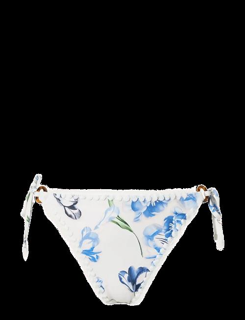 Malina | Roselyn Crochet Trimmed Bikini Bottom | M
