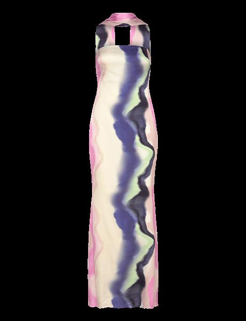 Malina | Zelda Scarf Detail Maxi Dress | 40