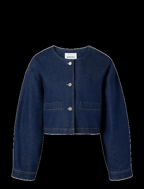 Malina | Elowen Cropped Denim Jacket | 36