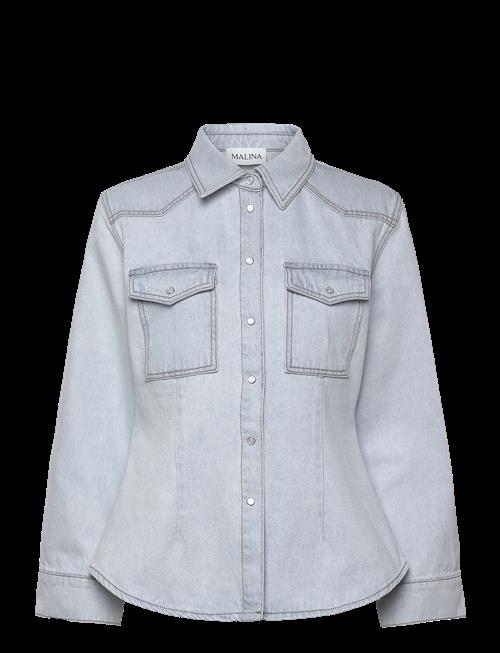Malina | Anthea Fitted Waist Denim Shirt | 40