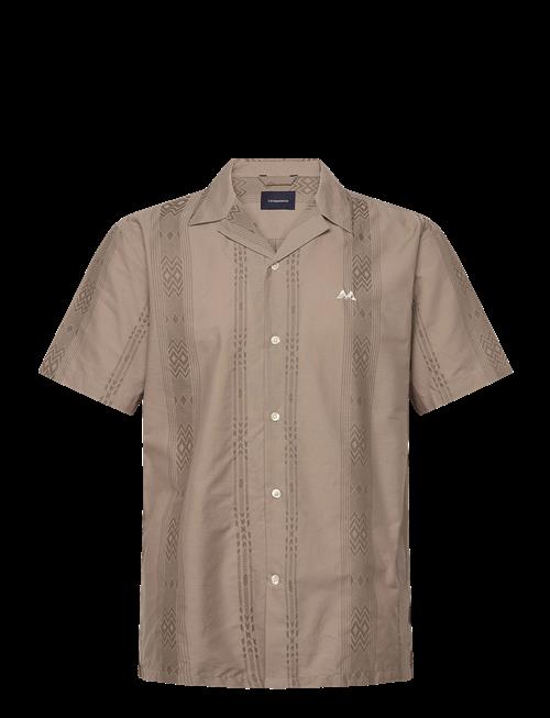 Lindbergh | Dobby Stripe S/S Resort Shirt | XL