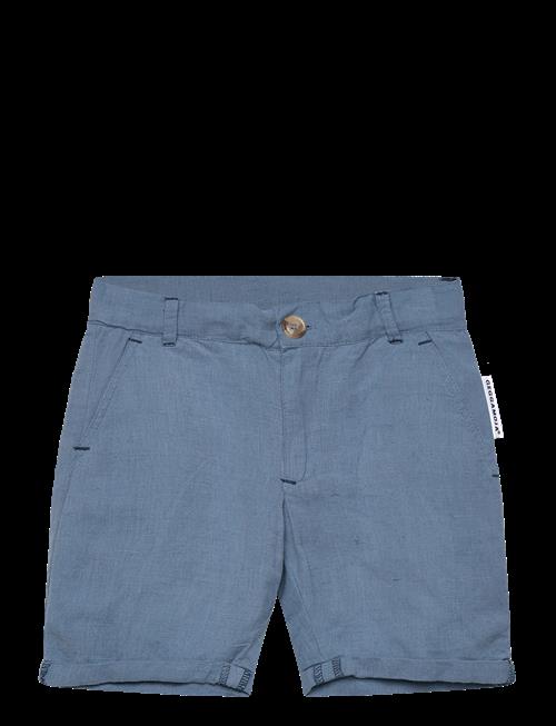 Geggamoja | Linen Shorts Light Blue | 134/140