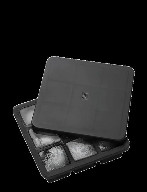 RIG-TIG | Rig-Tig Freeze-It Ice Cube Tray With Lid H 5 Cm Black | H:5CM