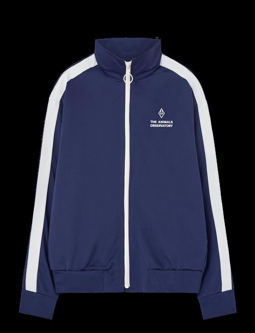 THE ANIMALS OBSERVATORY | Zebra Kid Track Jacket Deep Blue | 8 Y