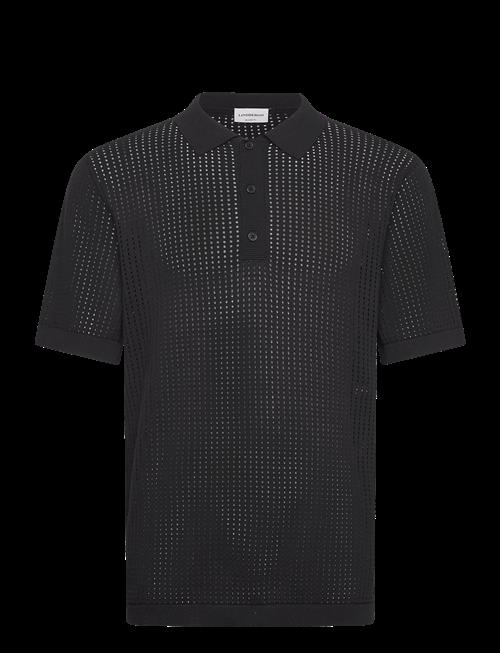 Lindbergh | Crochet Knitted S/S Polo | M