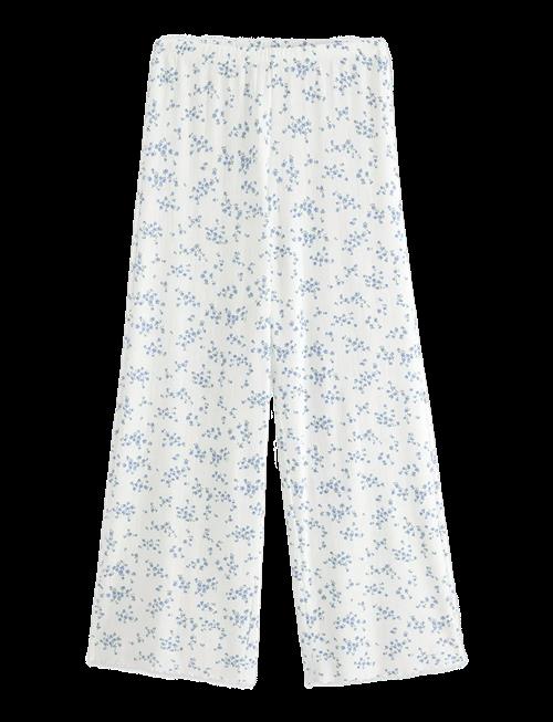 Lindex | Wide Pyjama Trousers In Pointelle | L