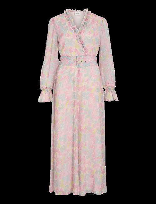 Vila | Viemma L/S Belt Maxi Dress/Dc/Ka | 44