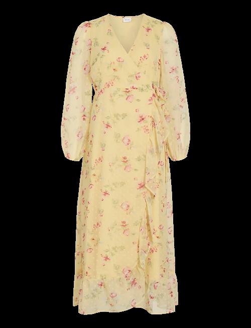 Vila | Viedee L/S Ankle Wrap Dress/Dc/Ka | 38