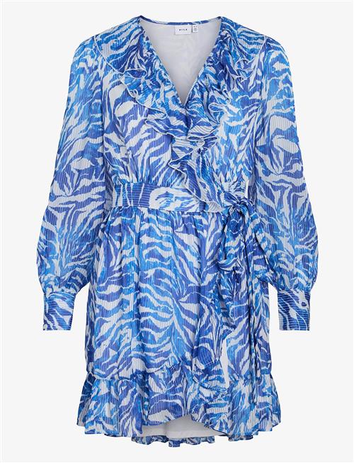 Vila | Vilyngba L/S Wrap Short Dress/Dc/Ka | 38