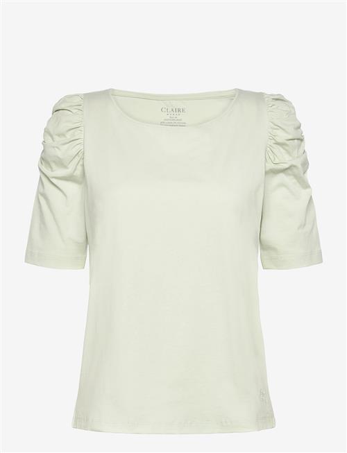 Claire Woman | Cwadrienne Draped T-Shirt | 34