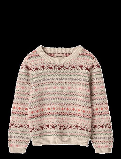 Wheat | Jacquard Pullover Olga | 104