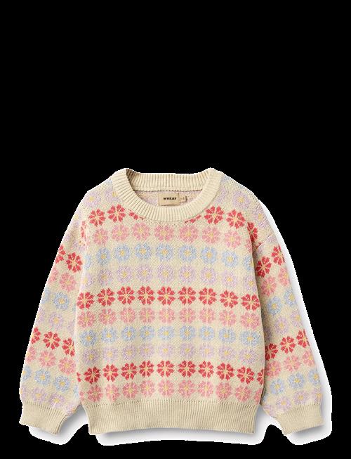 Wheat | Jacquard Pullover Harlow | 104