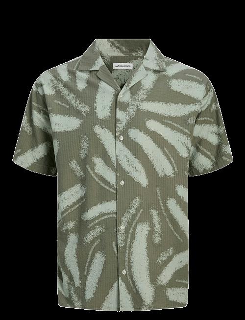 Jack & Jones | Jjalberto Seersucker Resort Shiirt Ss | L