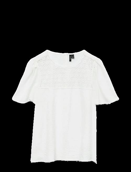 Vero Moda Maternity | Vmmalva Crochet Ss Top Wvn Ga | M