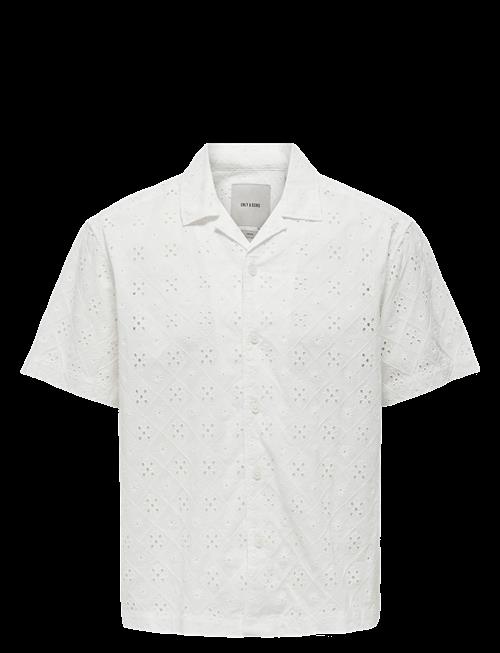 ONLY & SONS | Onsaron Loose Fit Ss Resort Shirt 0305 | L