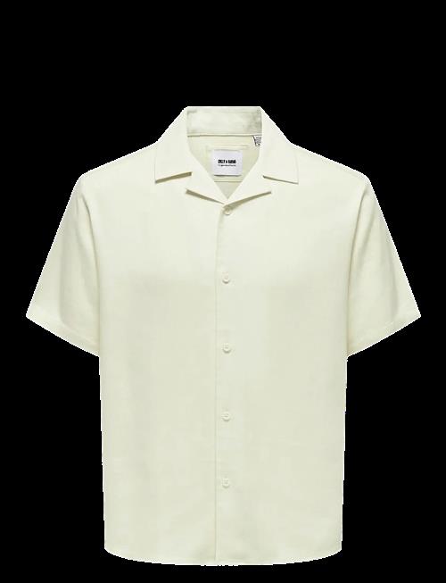 ONLY & SONS | Onskari Resort Ss Shirt Visc Lin 0075 Cs | L