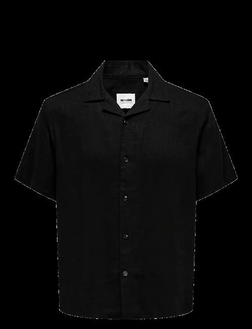ONLY & SONS | Onskari Resort Ss Shirt Visc Lin 0075 Cs | S