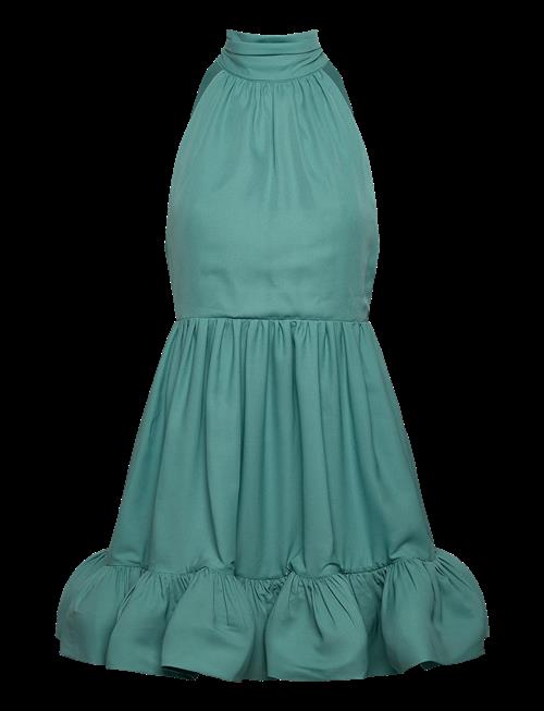 Malina | Fern Halterneck Ruffled Mini Dress | M