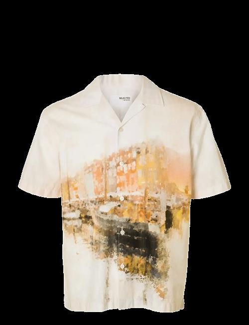 Selected | Slhrlxcarl Aop Ss Shirt | S