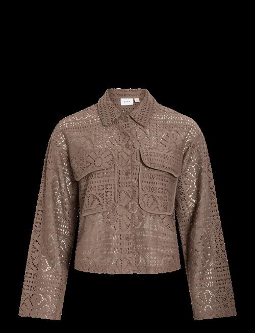 Vila | Vimerinda Crochet L/S Shirt - Noos | XS